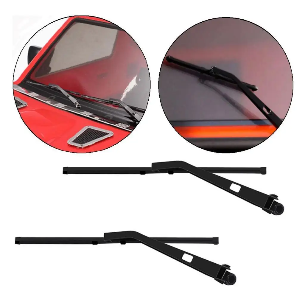Limpiaparabrisas universales de metal para vehículos RC - imagen 4