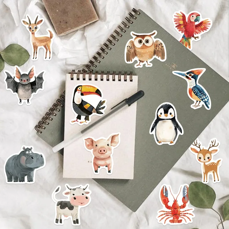 Pegatinas infantiles de animales graffiti resistentes al agua para DIY - imagen 3
