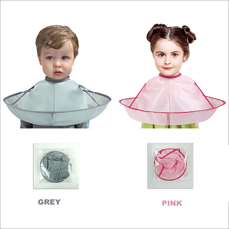 Capa peluquero infantil – Protector reutilizable para corte de pelo - imagen 3