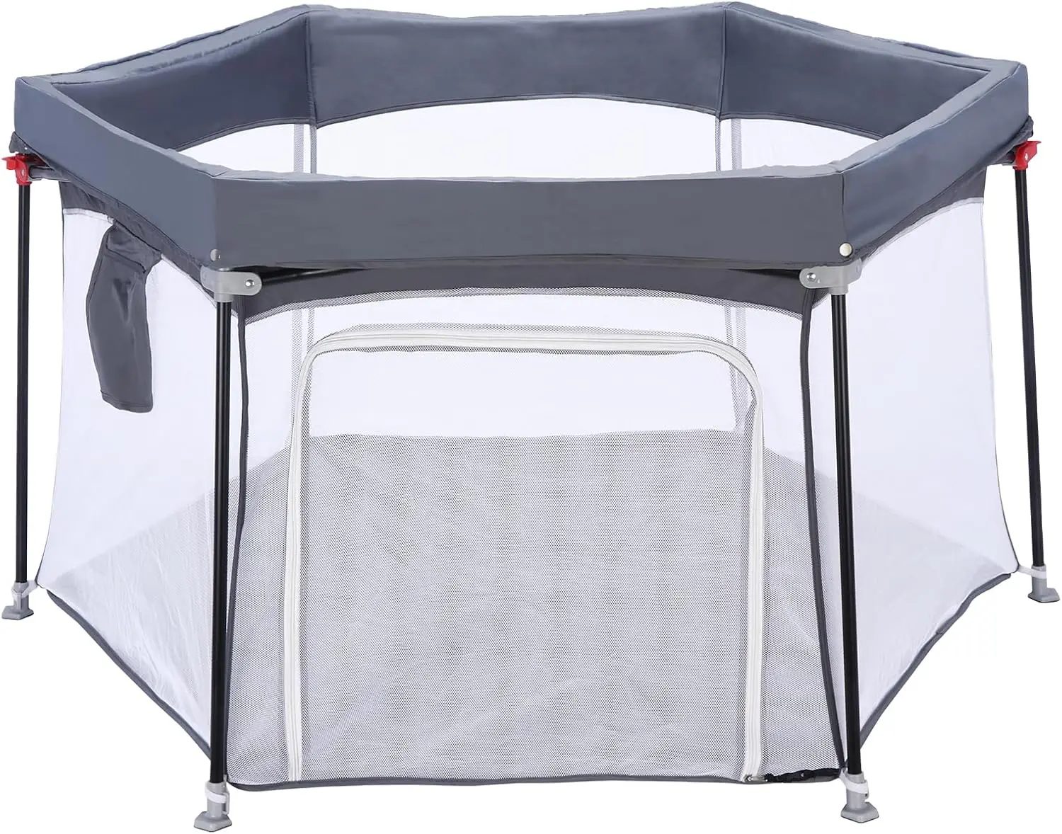 UBRAVOO Parque infantil hexagonal plegable para bebés seguro