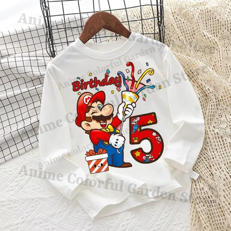 Camiseta manga larga infantil para combinar con outfits de fiesta