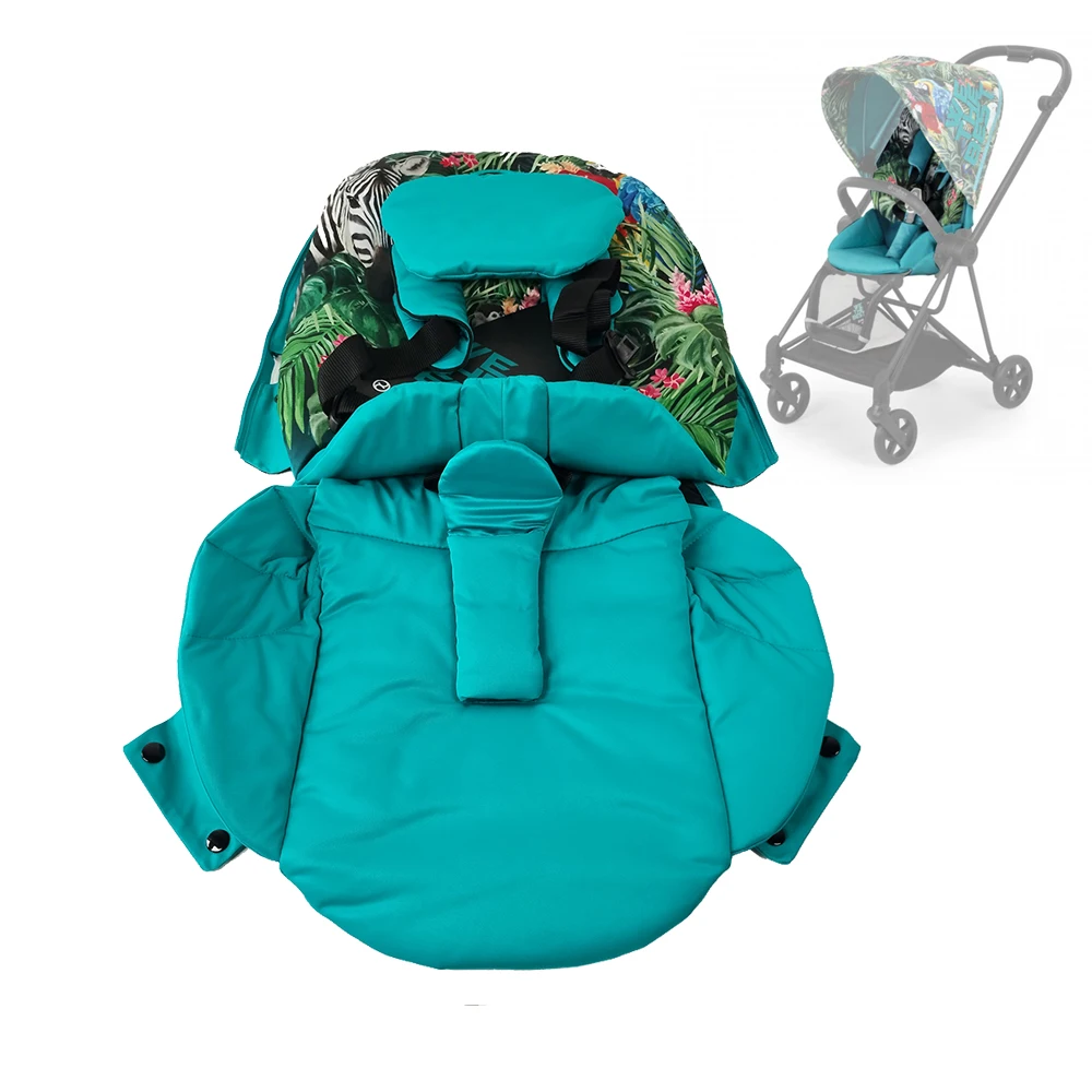 Cybex Mios funda para cochecito con cojín y respaldo acolchado