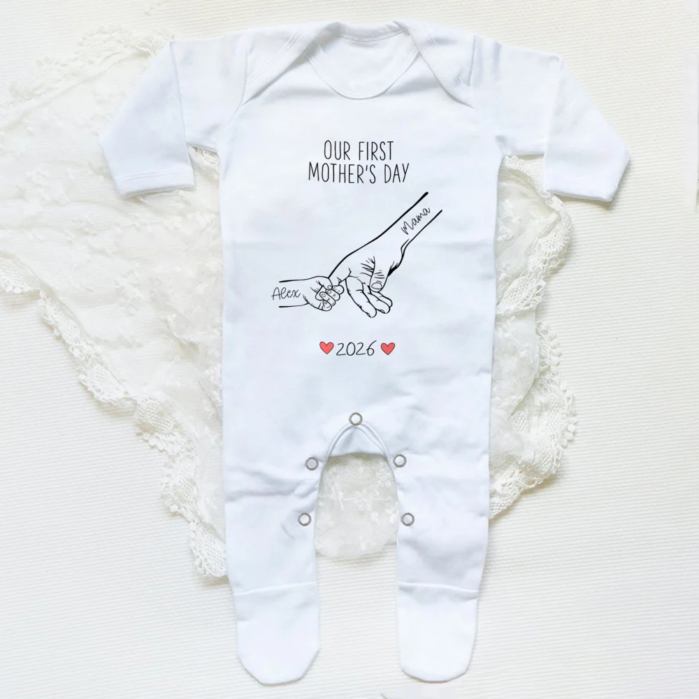 Pijama personalizado de bebé para el Día de la Madre - imagen 5