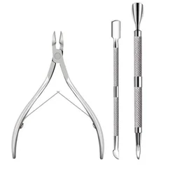 Kit de manicura y pedicura vvocci con herramientas de acero