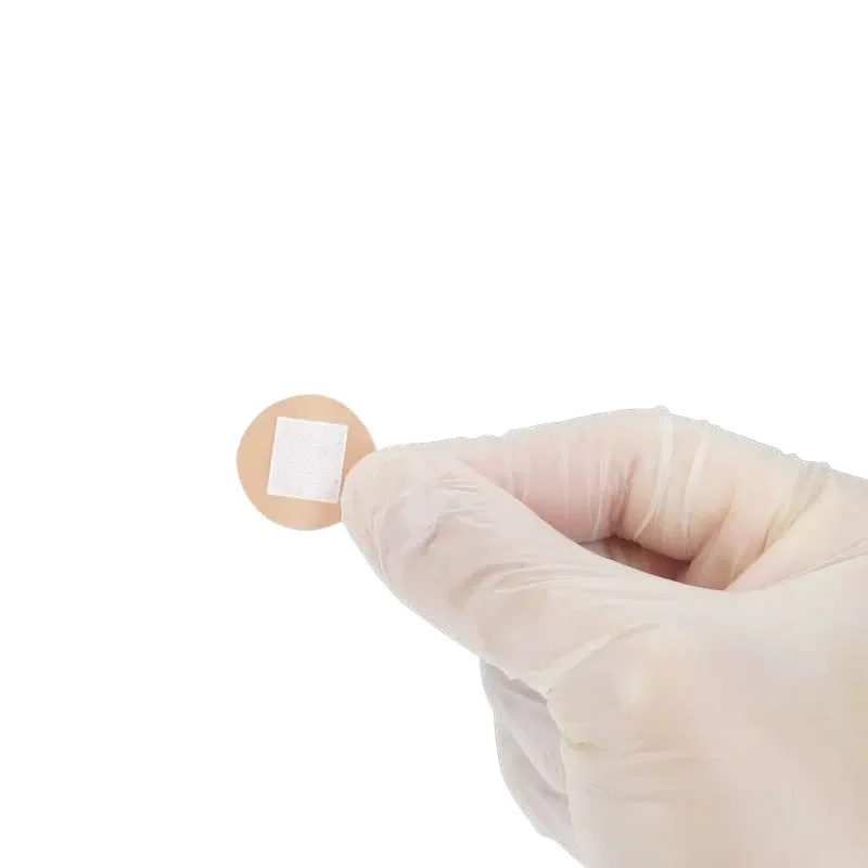 Tiritas impermeables adhesivas redondas para heridas pequeñas