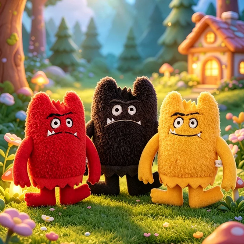 Peluche de monstruo suave sensorial educativo para niños - imagen 4