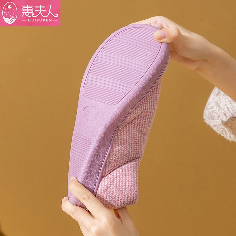 Zapatillas de casa de felpa cálida 2025 – para mamá y papá - imagen 4