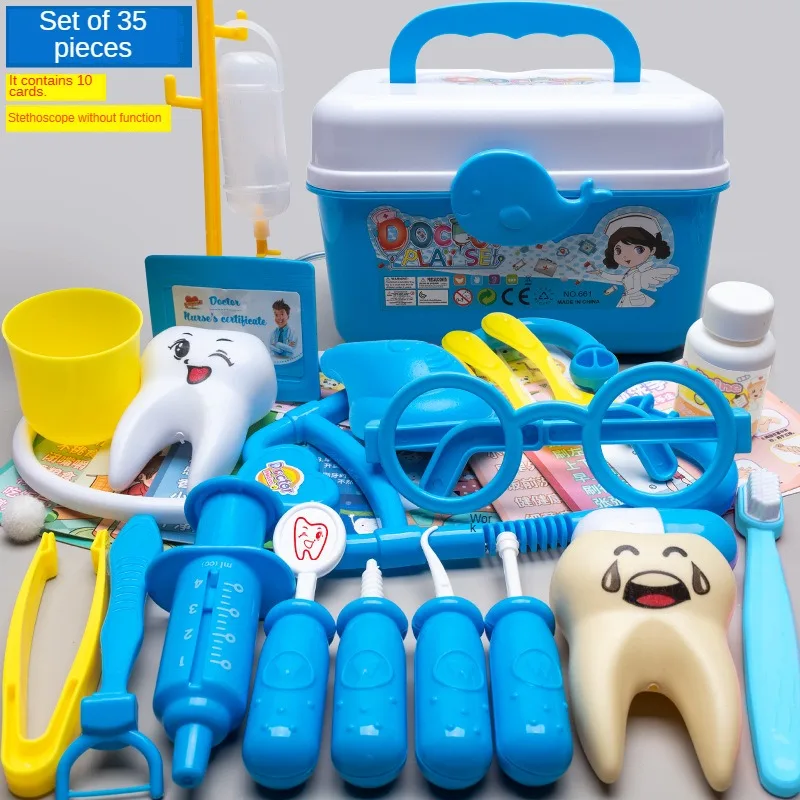 Juego de médico para niños – Kit de rol con estetoscopio - imagen 4