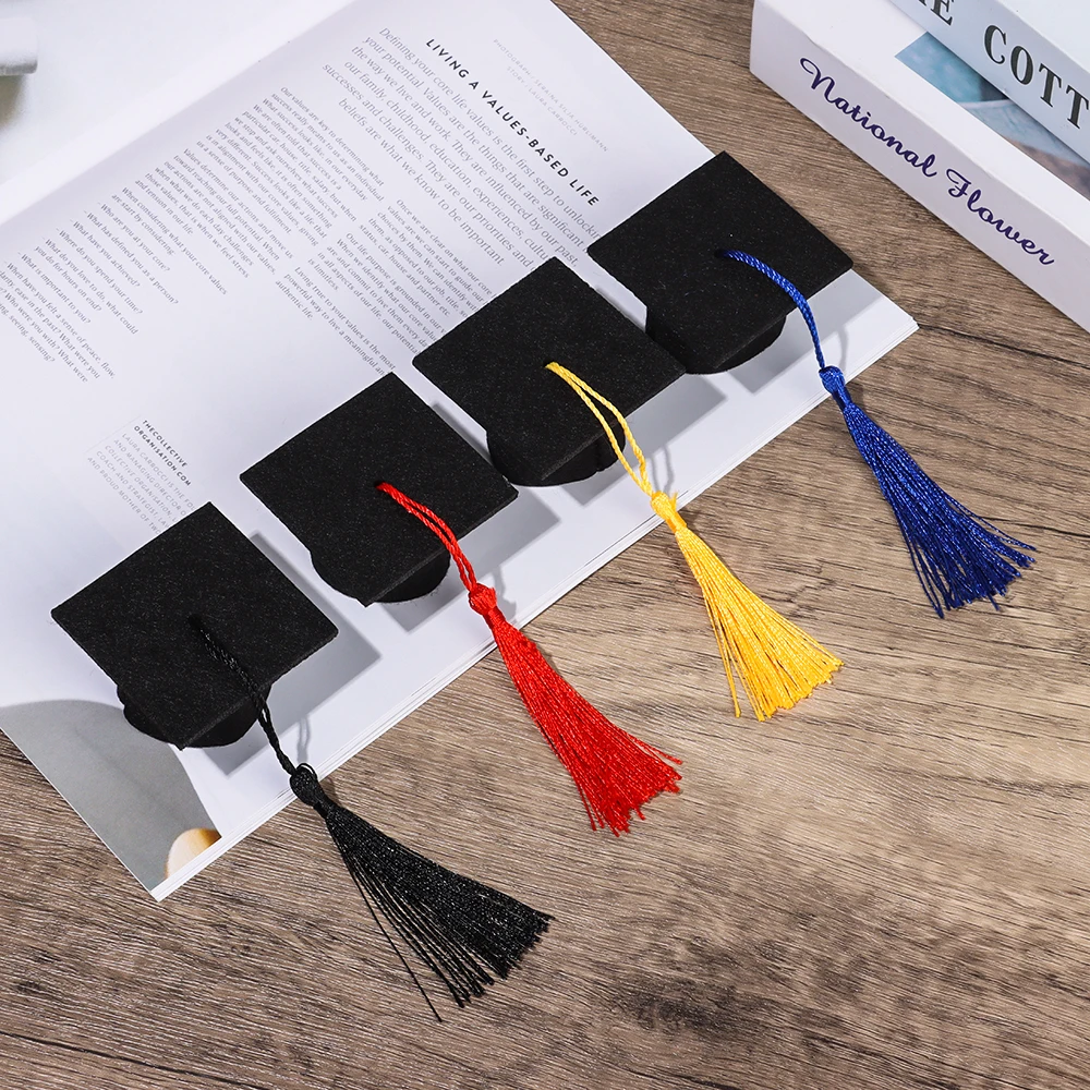 Sombrero de graduación infantil con borlas mini decorativas - imagen 3