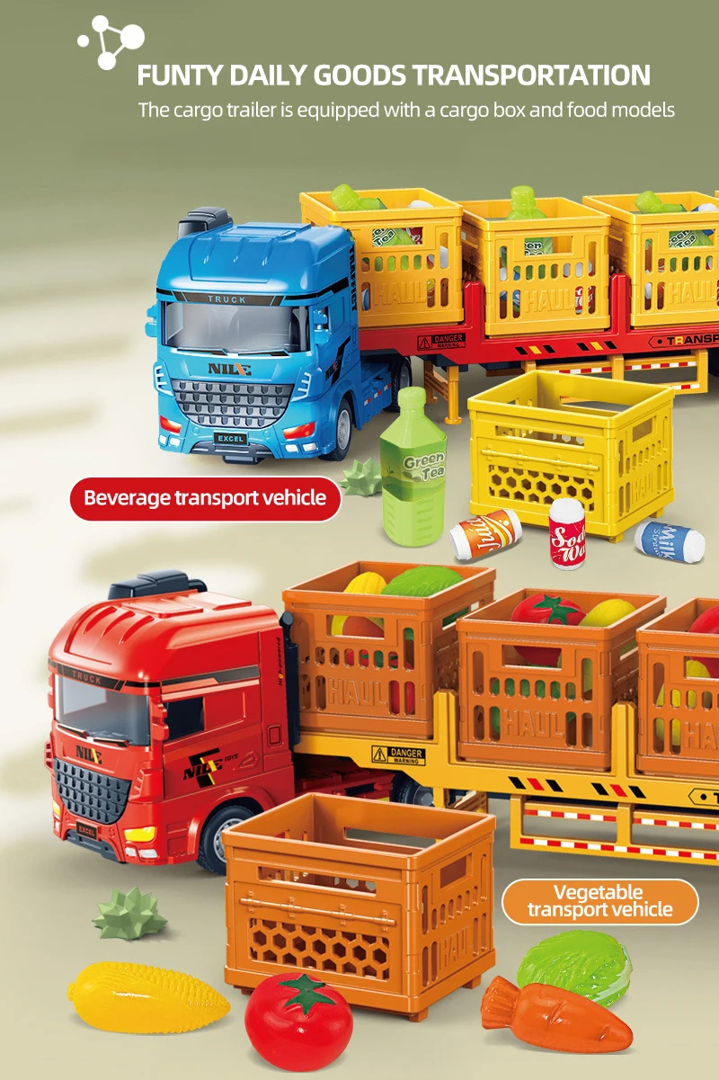 Camión para juegos de transporte infantil