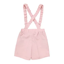 Mono de verano para bebé con pantalón corto y bolsillos tirantes