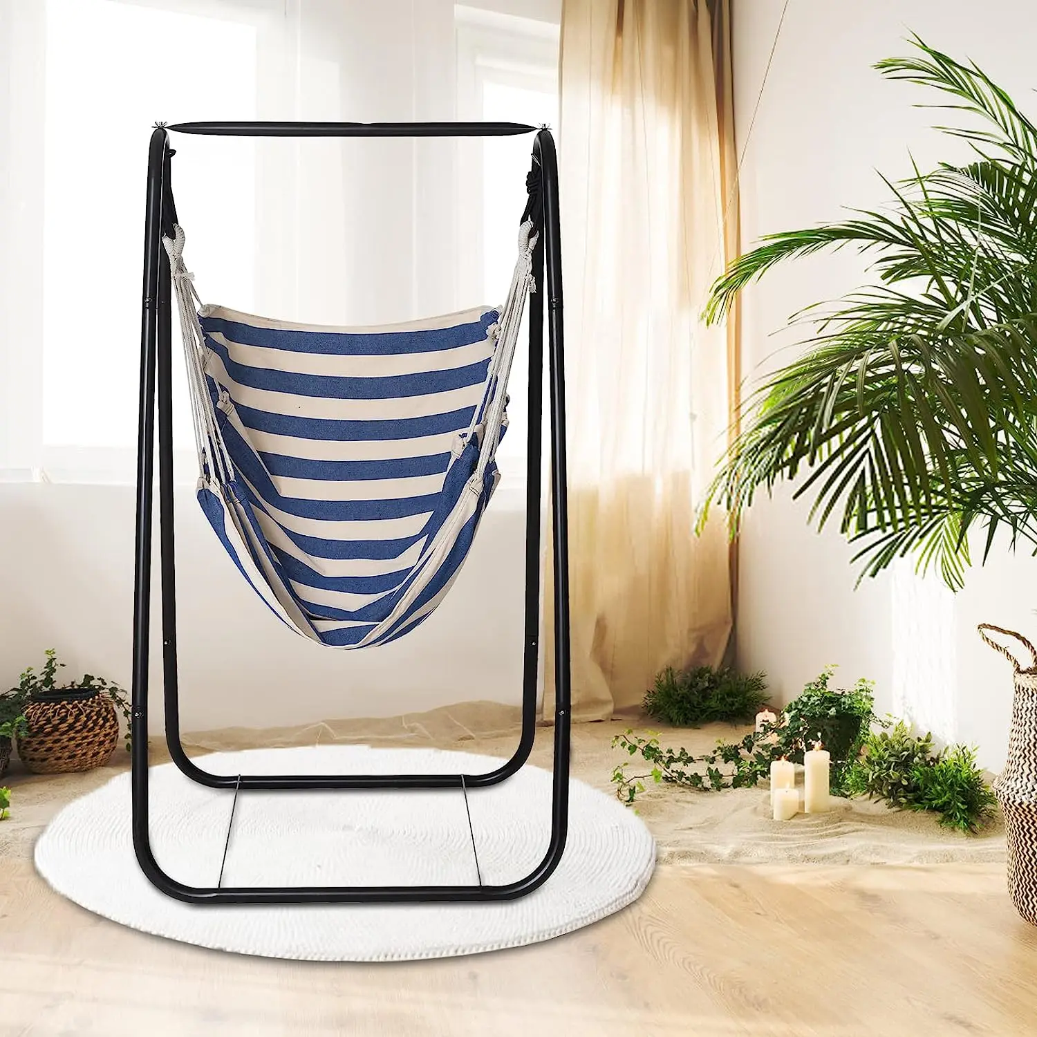 Silla hamaca infantil multifuncional – Resistente para interior y exterior - imagen 4