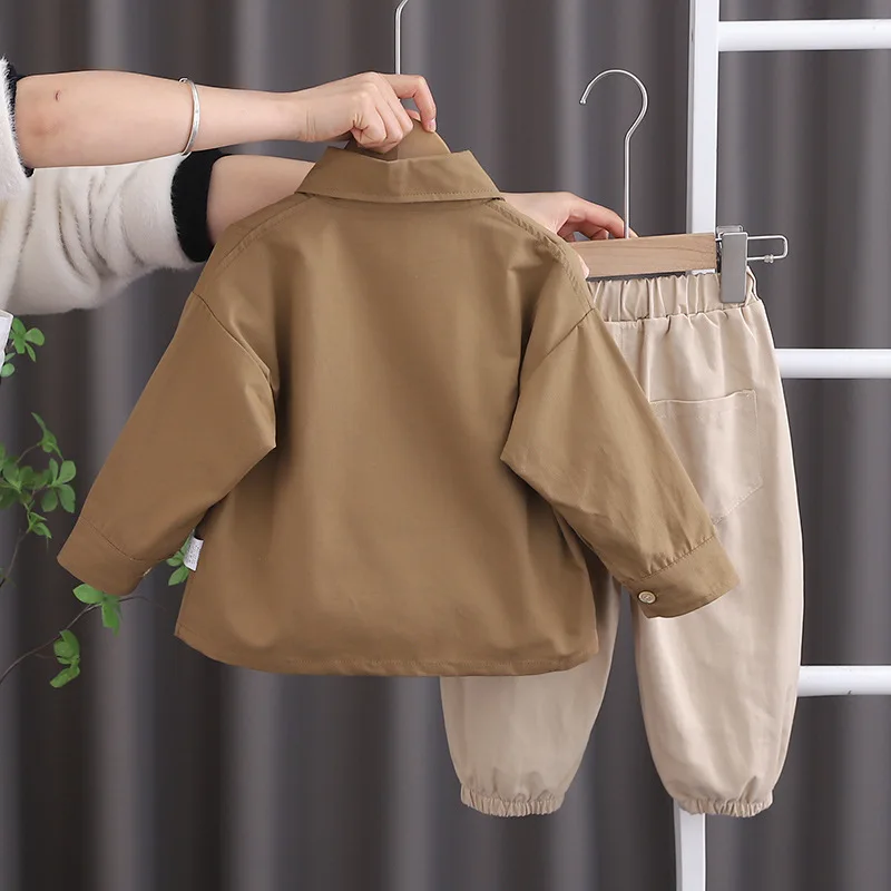 Conjunto bebé - moda coreana, camiseta y pantalón para recién nacidos - imagen 4