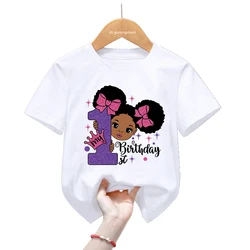 Camiseta sirena para niña – Regalo cumpleaños manga corta