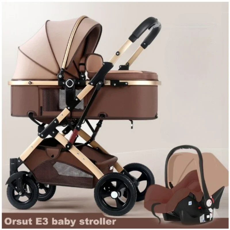 Carrito de bebé reversible para recién nacido, sistema modular - imagen 3