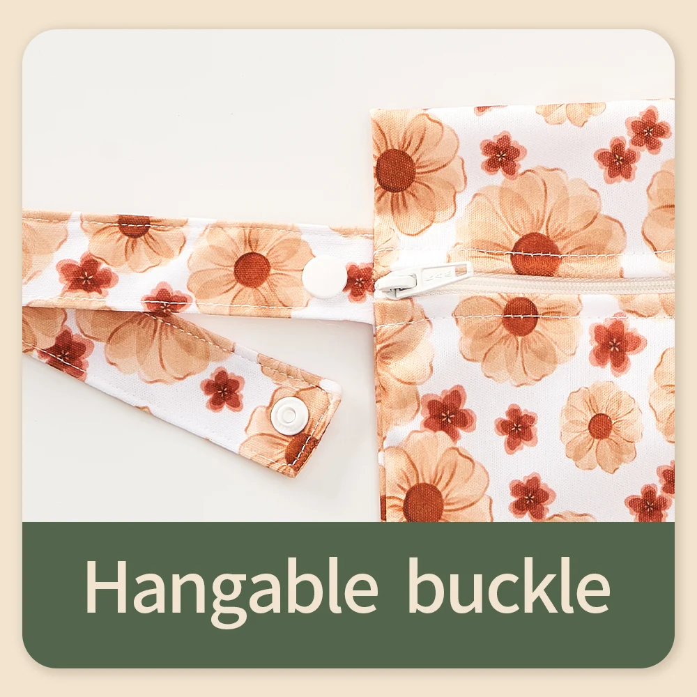 HappyFlute pañal tela bolsillo impermeable insertos bolsa húmeda bebé - imagen 2