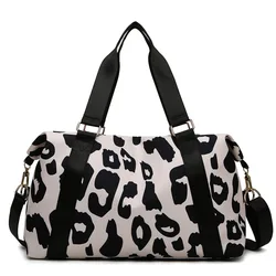 Bolsa de pañales vaca para viaje gran capacidad multifunción