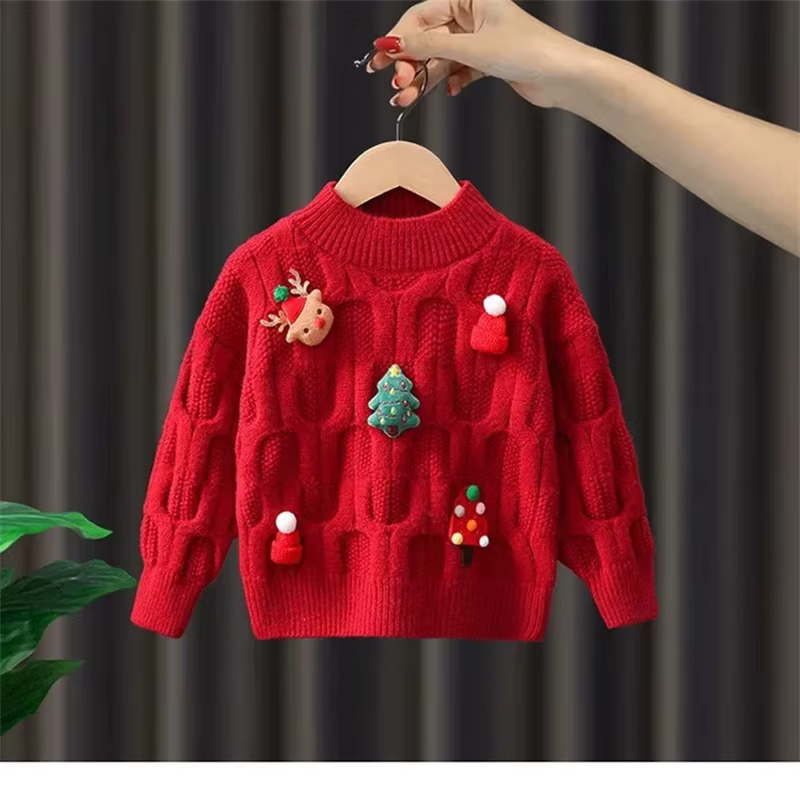 Detalle del estampado navideño