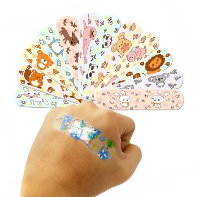 Tiritas con diseños infantiles