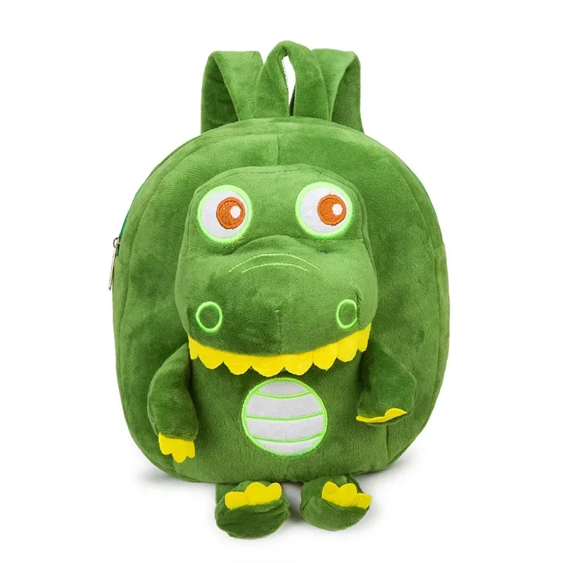 Mochila de peluche con dinosaurios para niños - guardería ideal - imagen 3