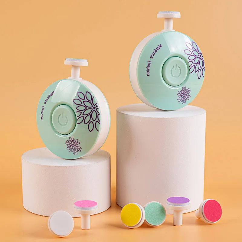 Set de manicura para bebés: cortaúñas eléctrico y lima suave - imagen 3