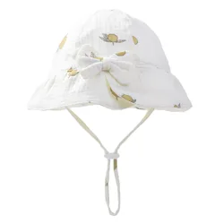 Sombrero pescador infantil de algodón transpirable estampado
