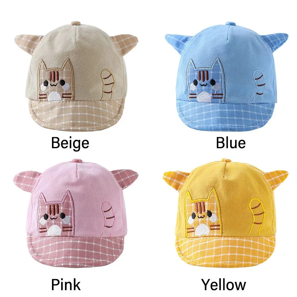 Gorra de béisbol infantil con estampado de gato - imagen 4