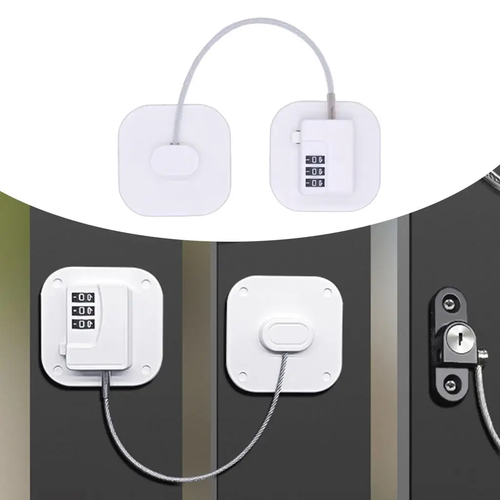 Cerradura adhesiva de combinación para frigorífico