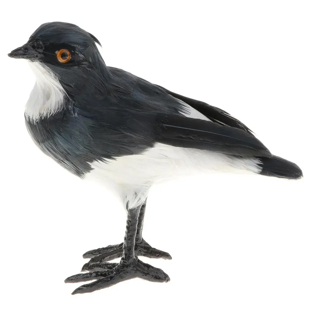 Peluche realista de pájaro carnicero de piel sintética decorativa - imagen 5