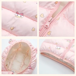 Chaqueta de plumón con capucha para niños – Cálida y ligera