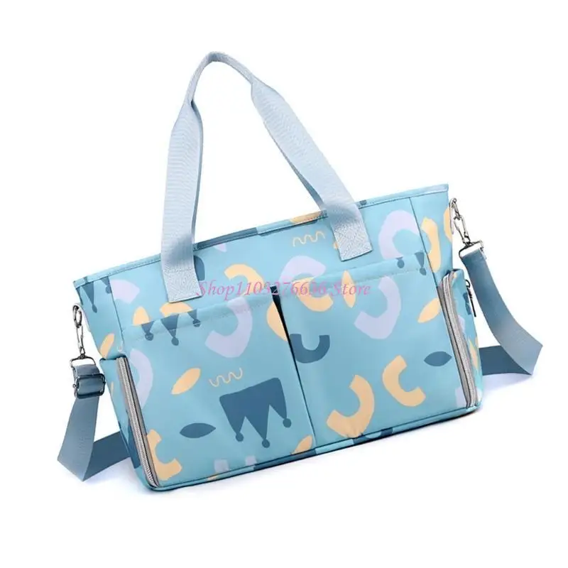 Bolsa de pañales espaciosa para bebé con compartimentos y bolsillos - imagen 4