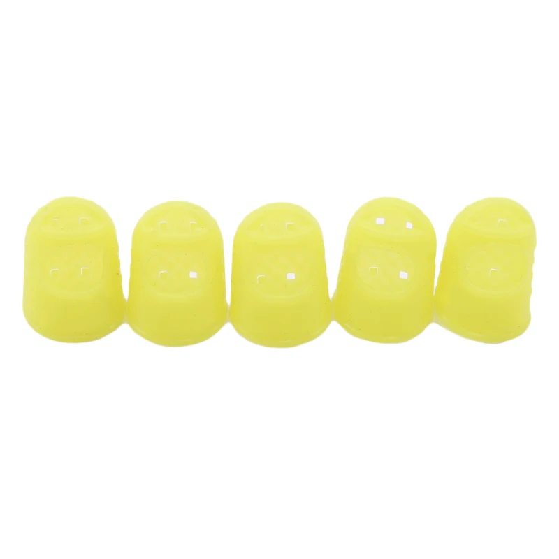 Dedales de silicona transpirables para costura, acolchado y manualidades - imagen 3