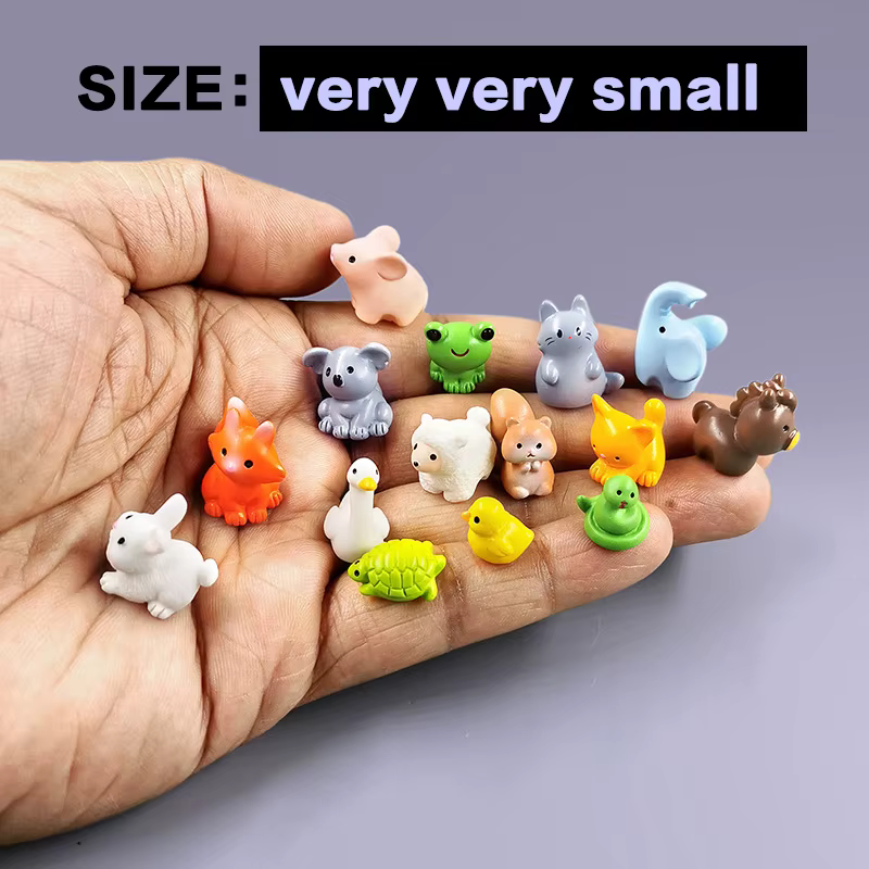 Figuras en entorno de jardín