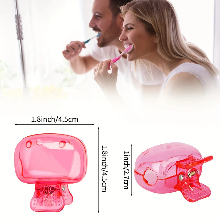 Juego de 4 fundas protectoras para cepillos de dientes en diferentes colores