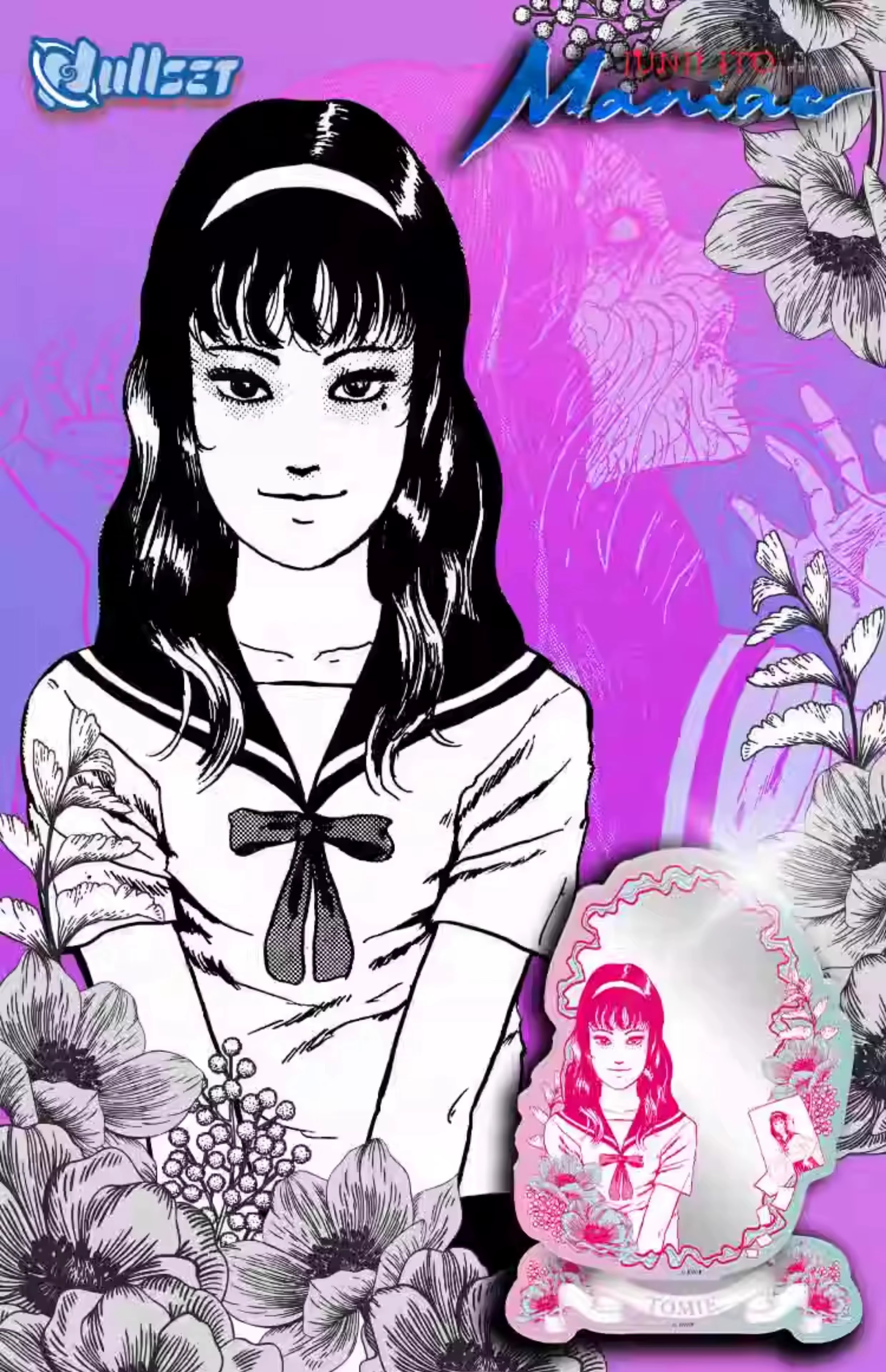 Detalle de la cara de Tomie