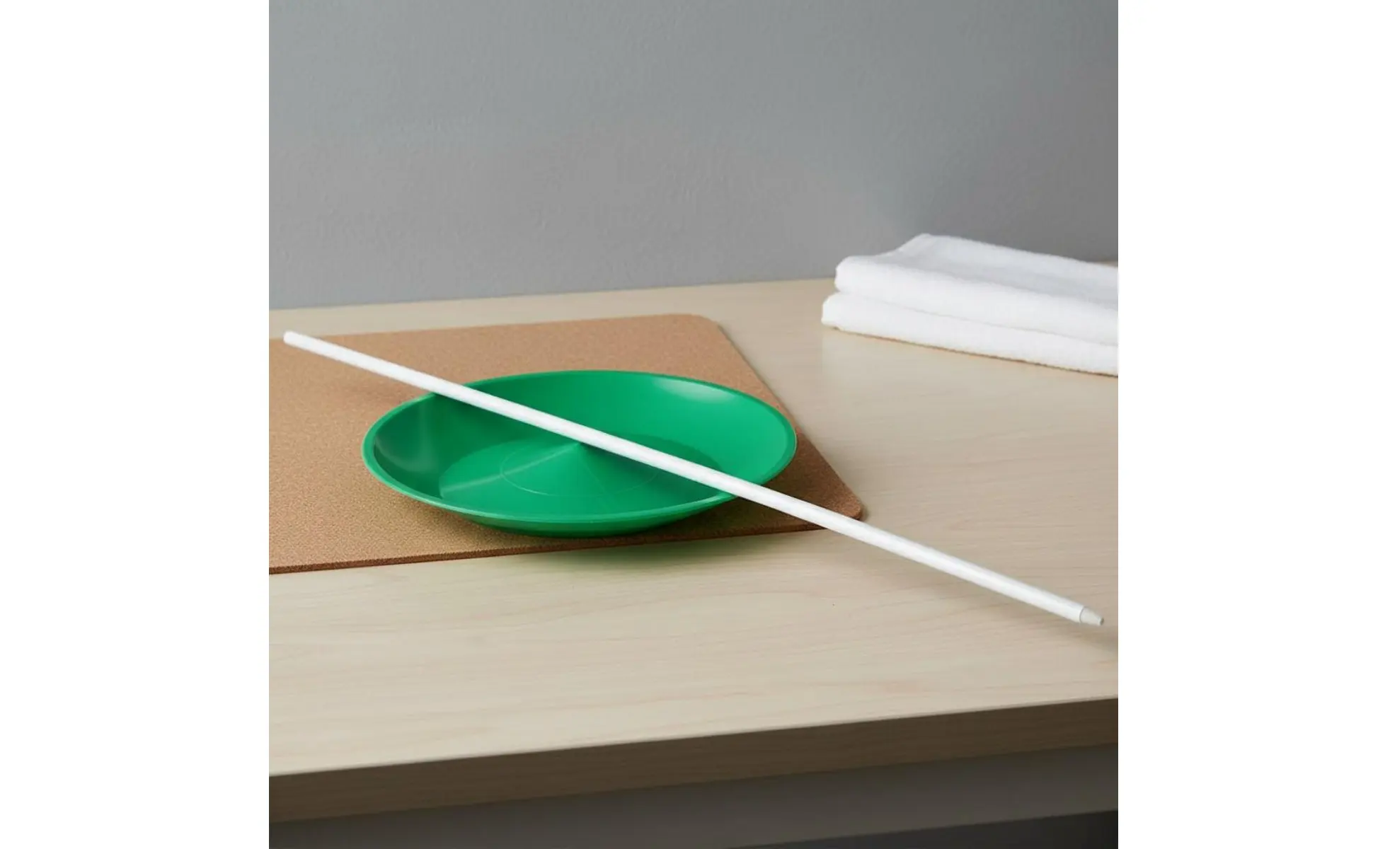 Varilla desmontable del plato giratorio