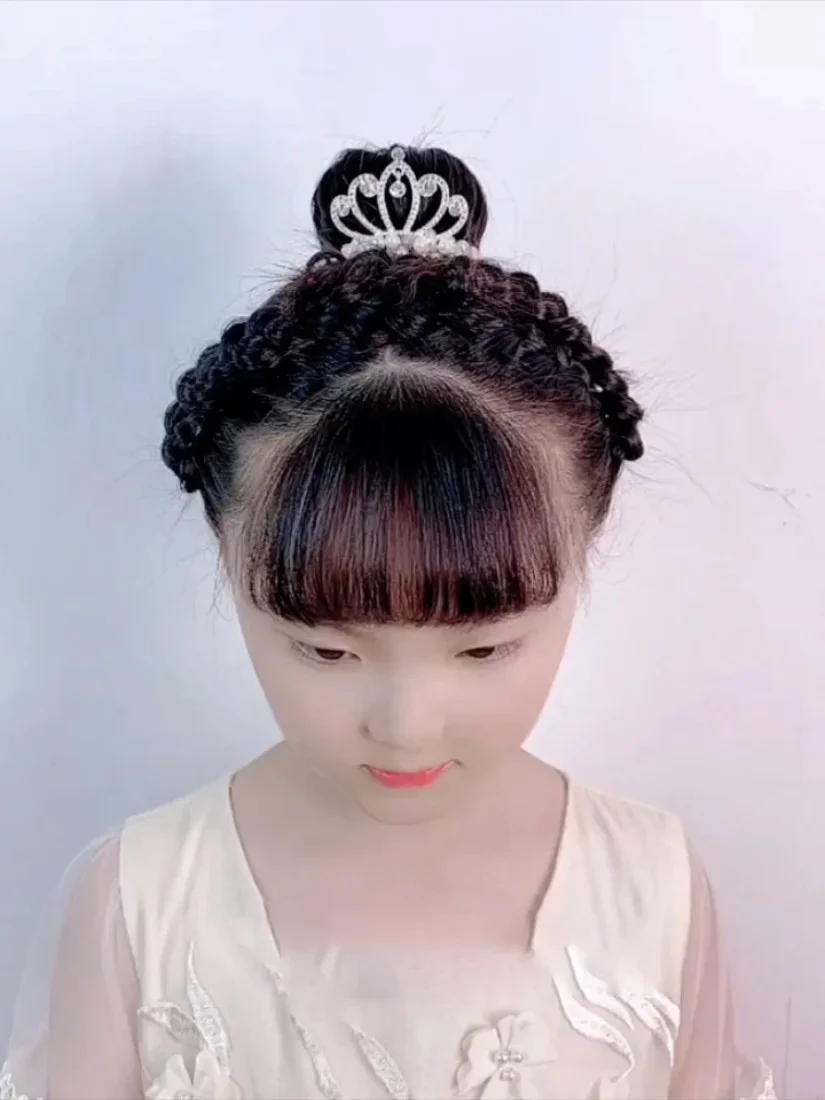 Bandas para cabello con estilo princesa