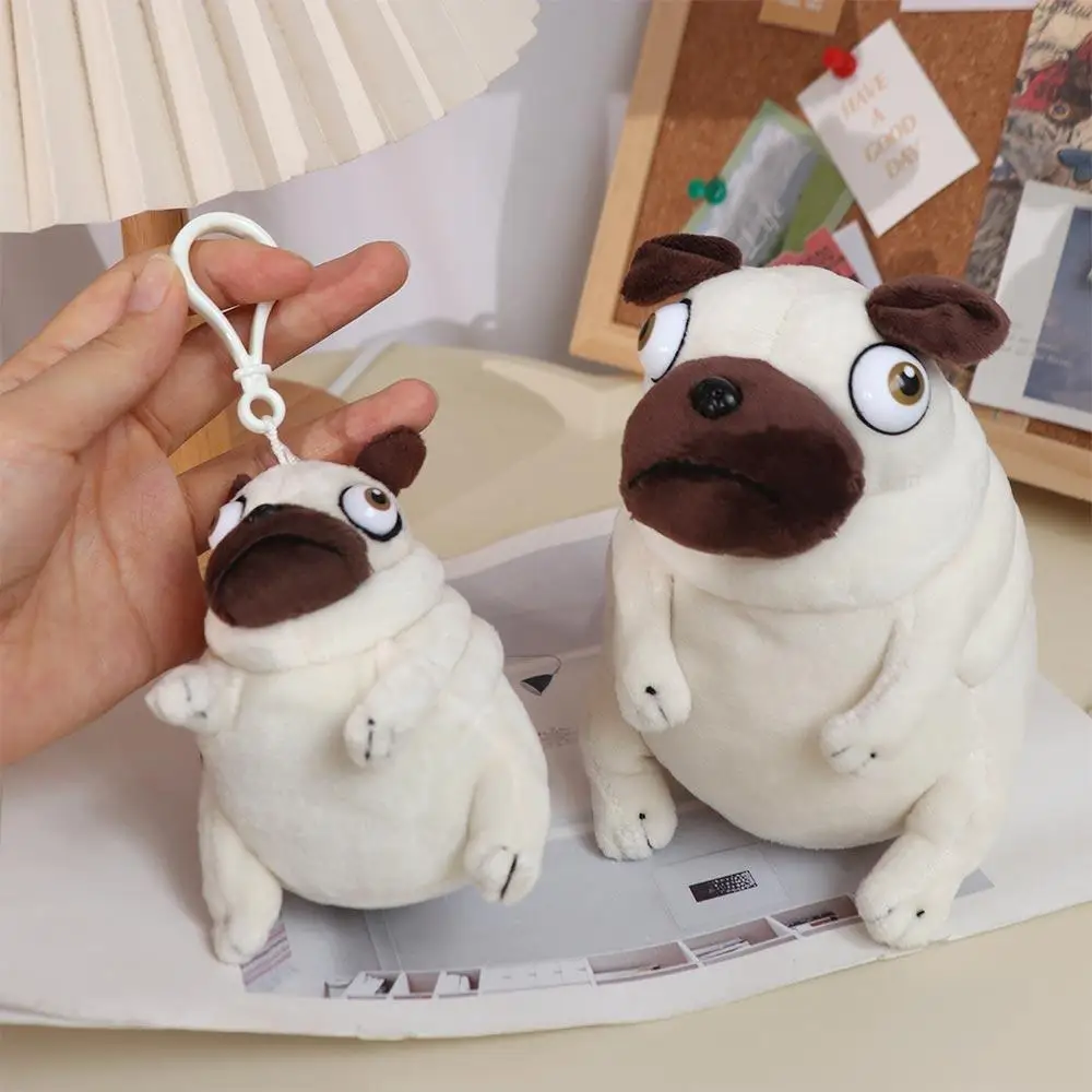 Peluche de pug gordo elfo suave y reconfortante para habitación - imagen 4