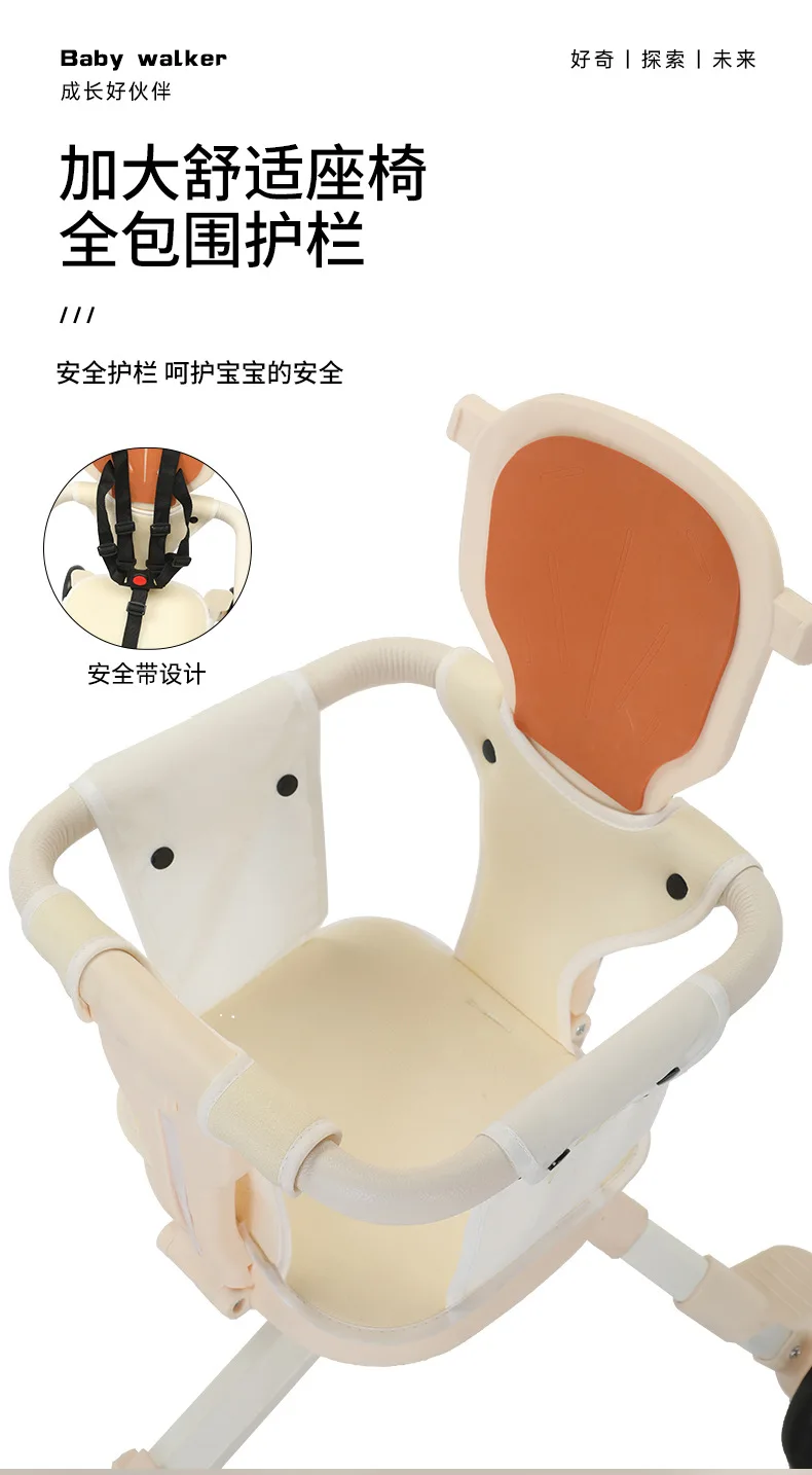 Asiento reversible en posición hacia adelante