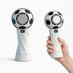 Ventilador portátil recargable USB alta velocidad fútbol exteriores