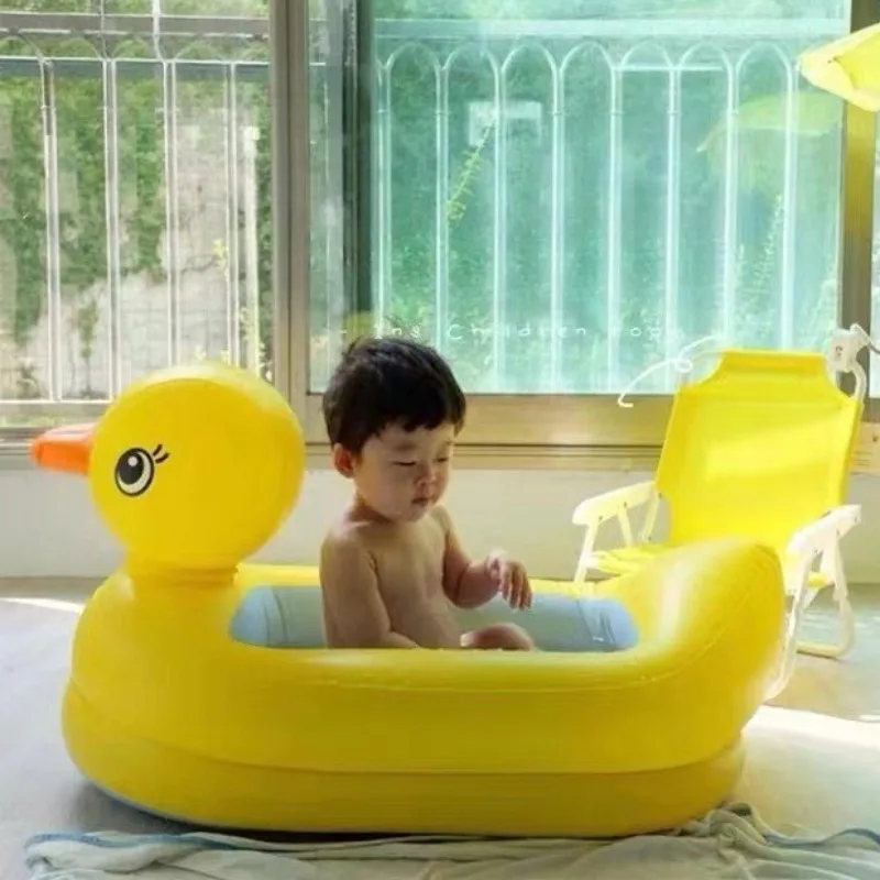 Bañera de pato inflable para piscina infantil de verano - imagen 3