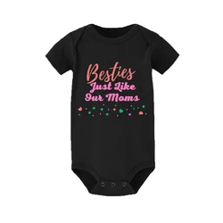 Besties Like Our Moms body de bebé para niña, pelele suave