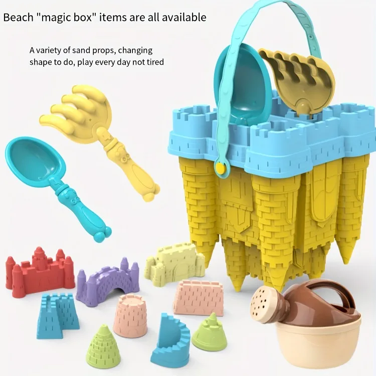 Juego de agua para niños y herramientas de arena