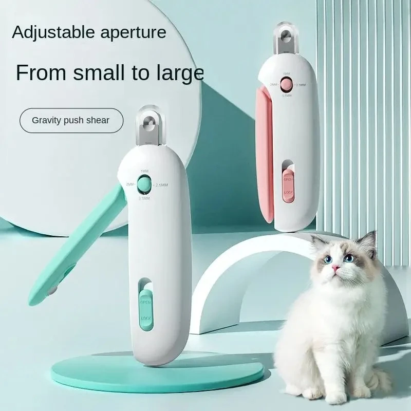 Cortauñas profesional para perros y gatos con orificio ajustable - imagen 3