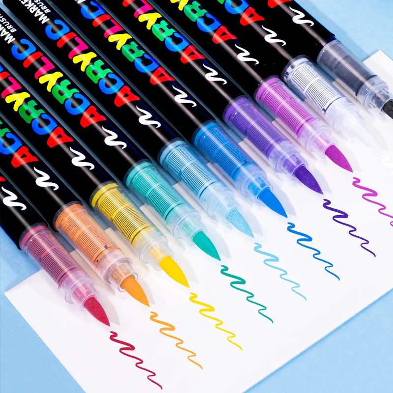 Rotuladores acrílicos para manualidades – colores vivos para niños - imagen 4
