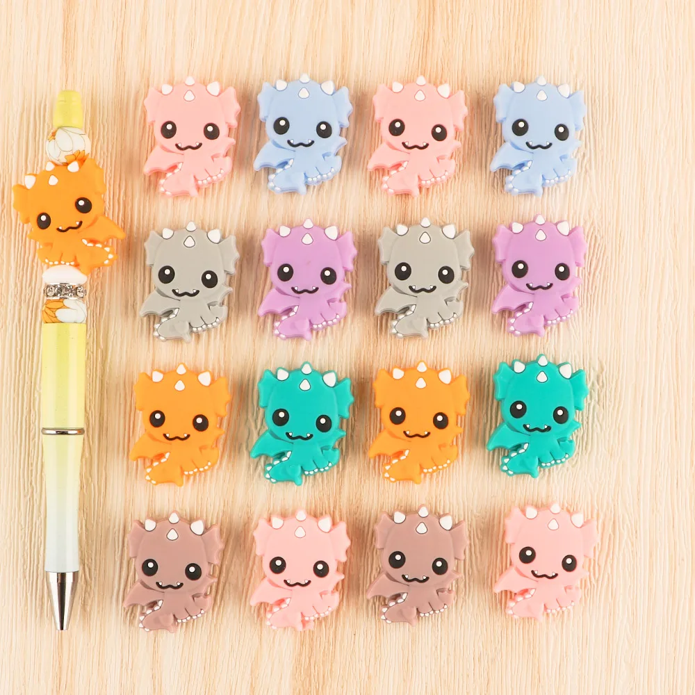 Cuentas de silicona con forma de animales para manualidades infantiles - imagen 2