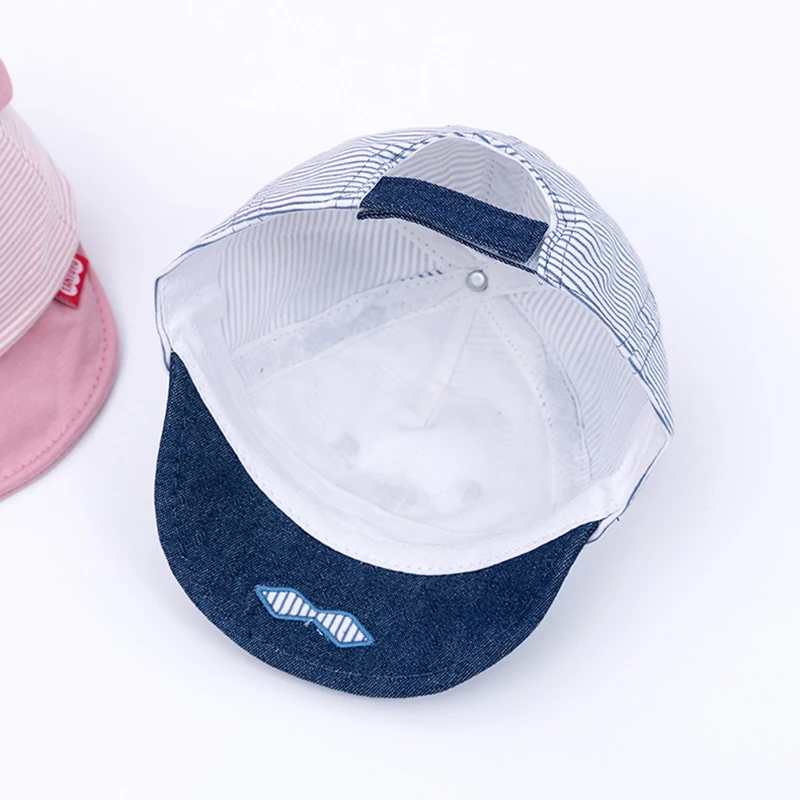 Gorra Baby Bear algodón para bebé 3-12M – Protección solar verano - imagen 4