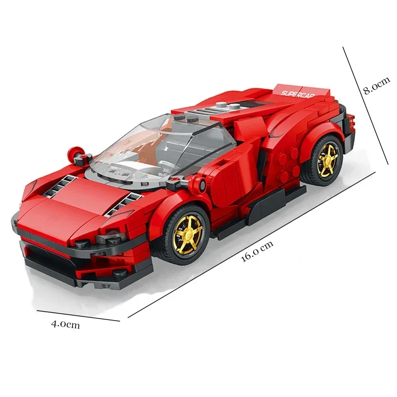 Kit de construcción de coche deportivo clásico