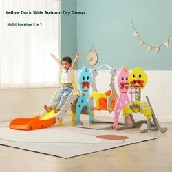 Tobogán con columpio infantil musical para interior y exterior