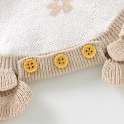 Mono floral de algodón sin mangas para bebé niña primavera